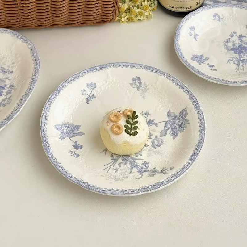 Assiette à gâteau en céramique