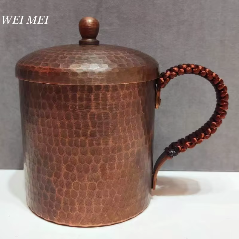 Tasse à café Vintage en cuivre pur