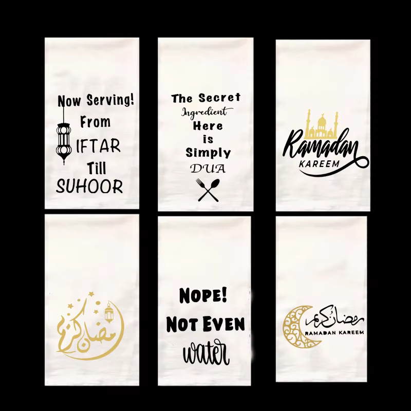 Torchon de cuisine arabe pour Ramadan