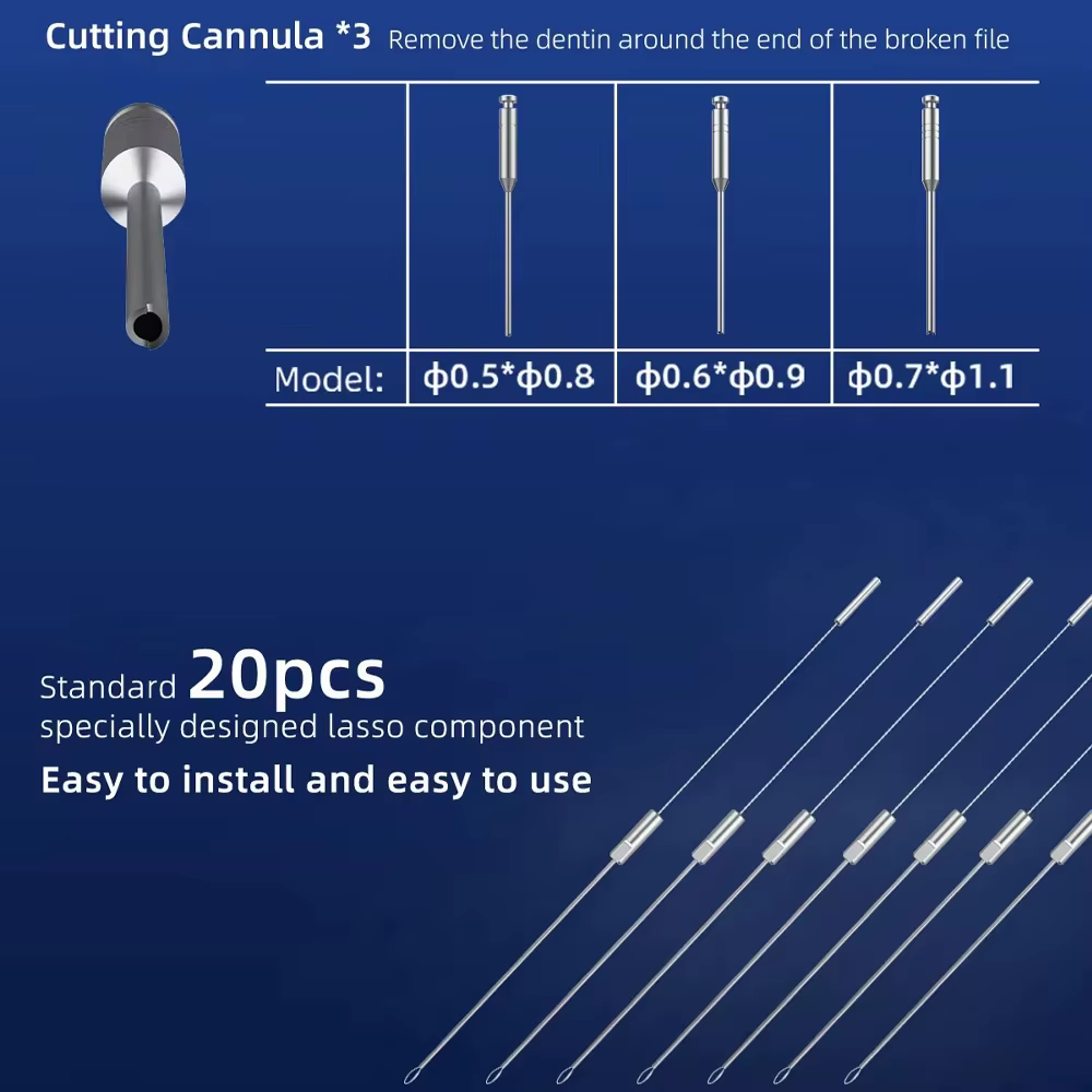 Système de retrait de fiches dentaires 100 % original COXO C-FR2, kit de retrait de fiches endodontiques cassées, extracteur de fiches de canal radiculaire dentaire