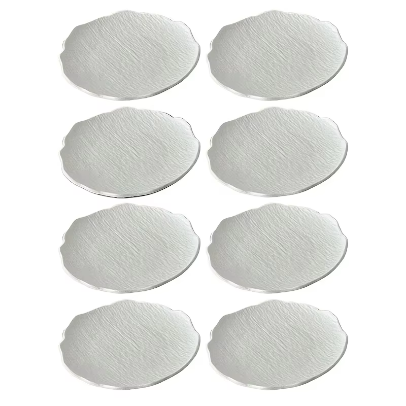 8 petits bols à salade à bords ondulés (5