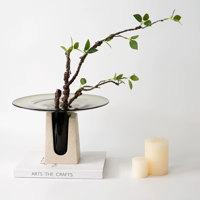 Vases en verre modernes
