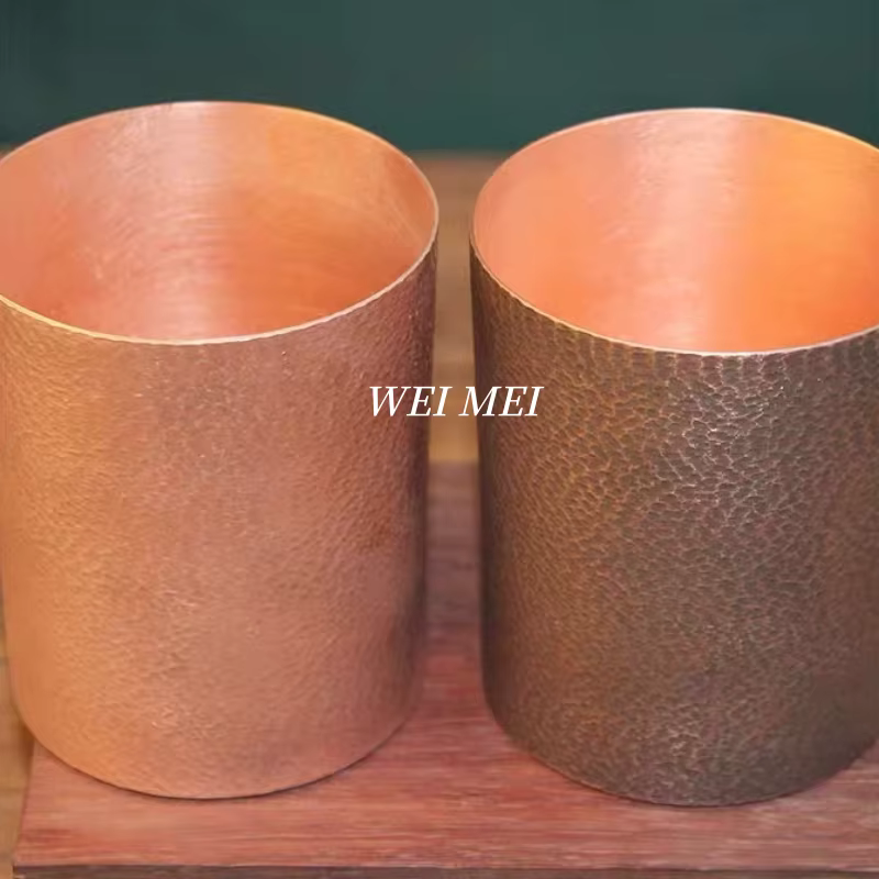 Tasse à café en cuivre pur fabriquée à la main