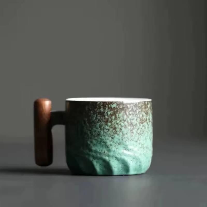 Tasse à café rétro en céramique 55/80ml