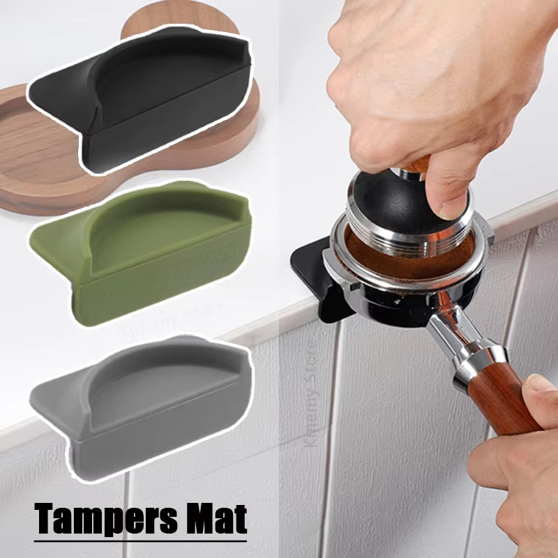 Mini-tamper à café expresso en silicone de qualité alimentaire