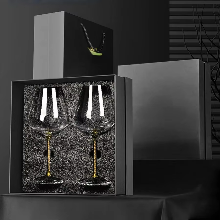 Verre à vin rouge de luxe léger
