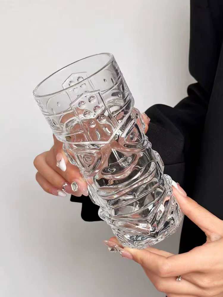 Verre à grimace en cristal