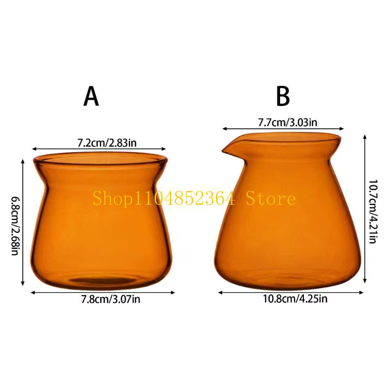 Tasses à café transparentes multifonctionnelles avec bords lisses pour un service esthétique et une expérience de dégustation optimale