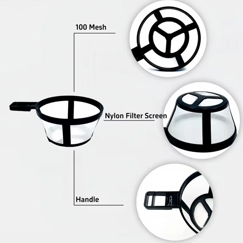 Tazee-Filtre à café en nylon réutilisable
