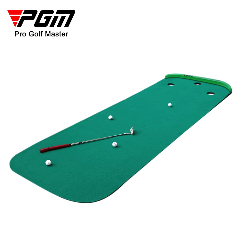 PGM Tapis de golf portable avec bordure avant antidérapante, tapis d'entraînement professionnel pour l'entraînement au golf en intérieur et en extérieur