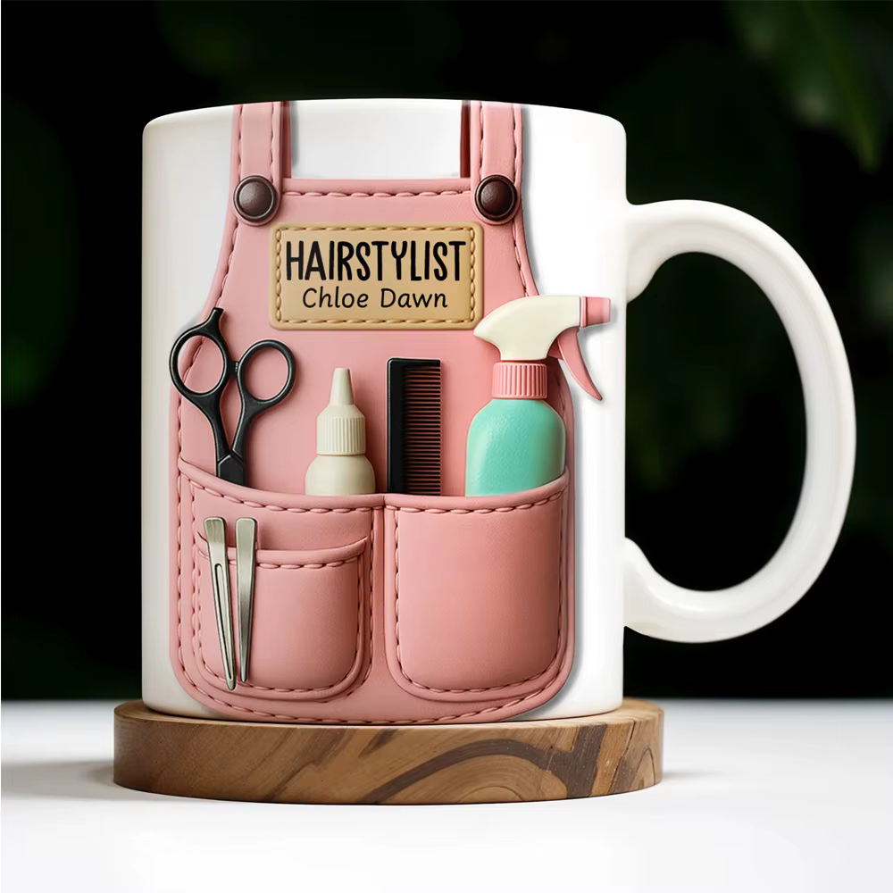【2025 Nouveau】 Tasse à café personnalisée pour coiffeur