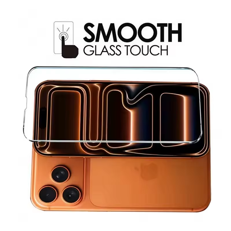 5 pièces verre trempé pour iphone 17 Pro Max Air 16 16e 15 14 13 12 11 6 7 8 Plus Mini X Xr Xs Max verre de protection pour iPhone 17