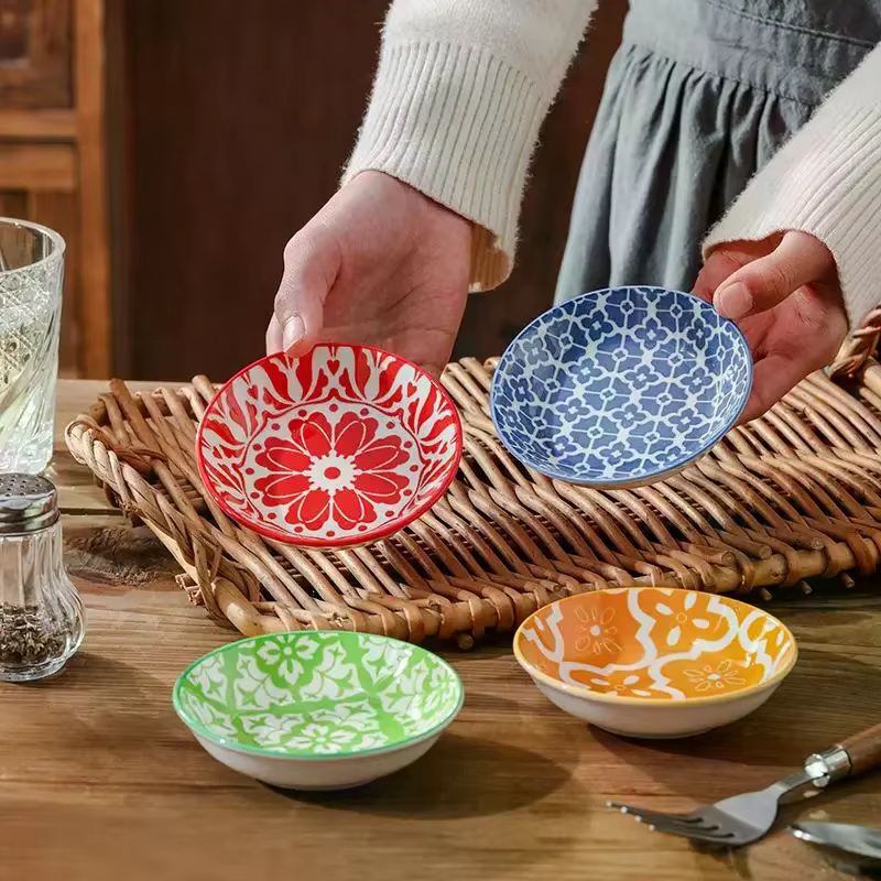 Plats à condiments en céramique
