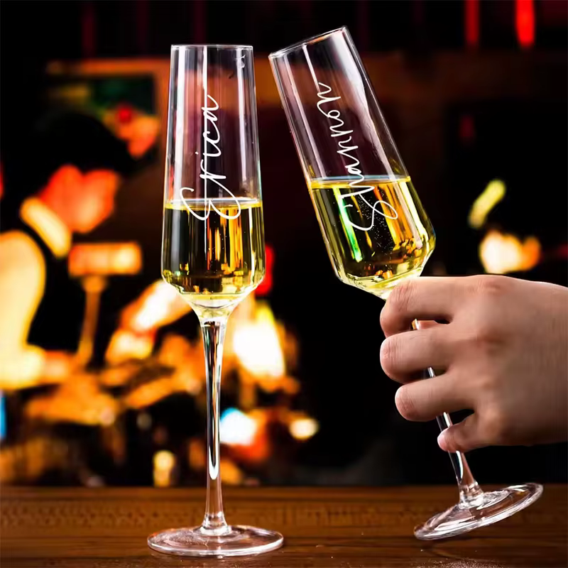 Flûte à Champagne personnalisée pour mariage