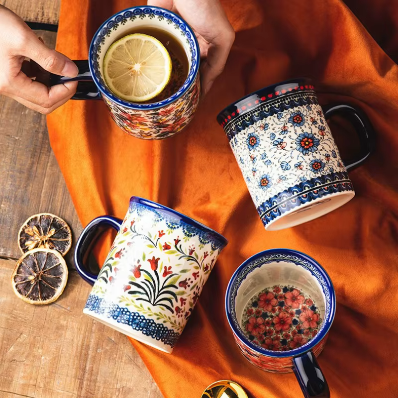 Tasse à café en céramique de Style Vintage