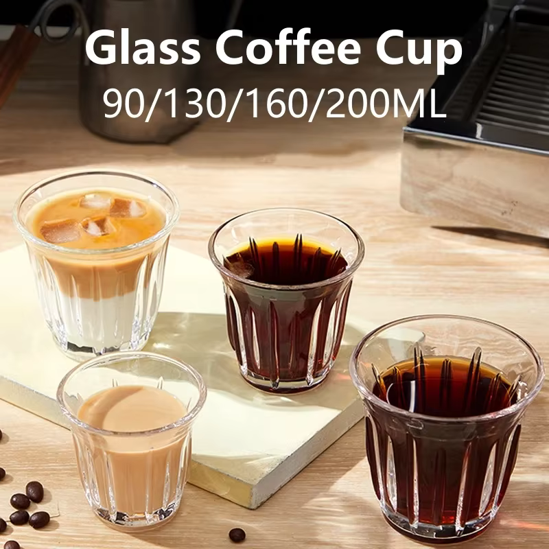 Tasse à café en verre 90-200ML