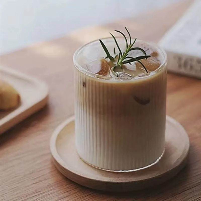1/6 pièces tasse en verre japonaise lait café