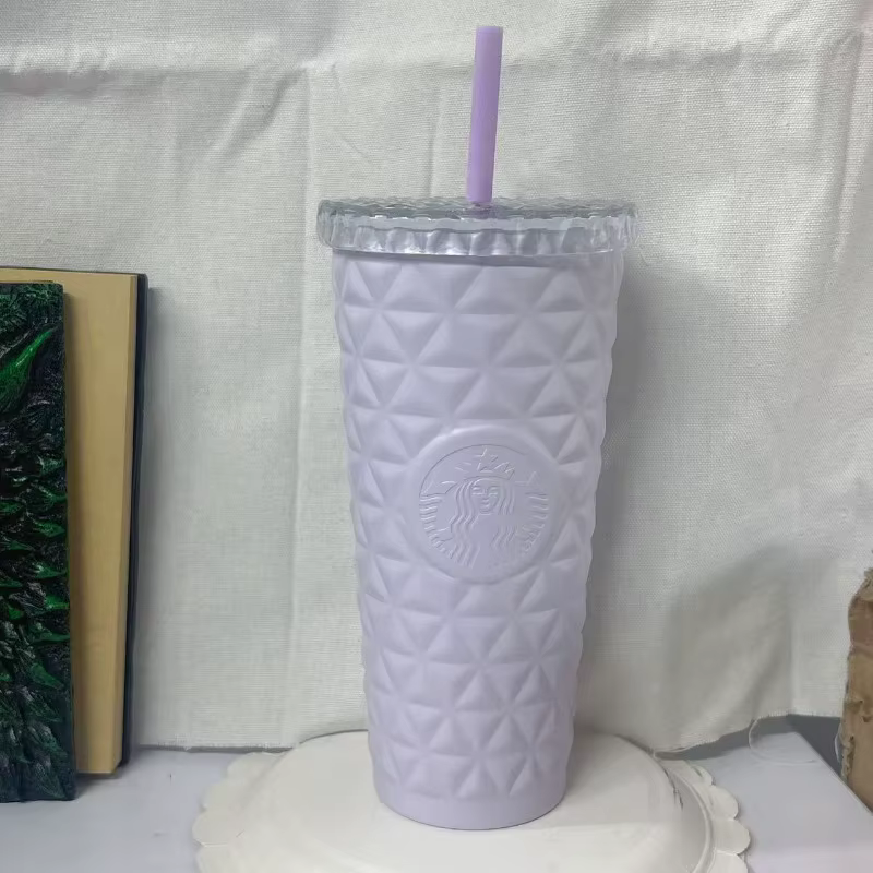 Gobelet Starbucks 500 ml Motif Diamant Lavande Rêveuse