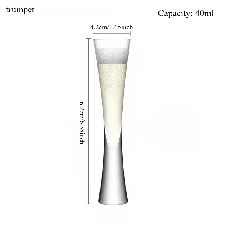 Verres à Champagne sans poignée