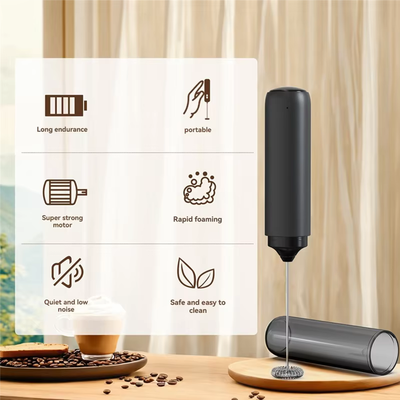 Mousseur à lait Rechargeable doux