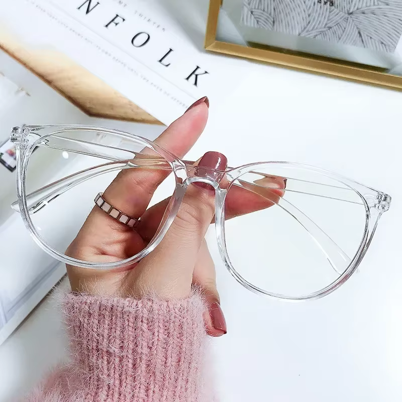 Lunettes à monture transparente rétro ultralégères pour hommes et femmes, lunettes simples, fausses lunettes, décoration de fête de mariage, mode