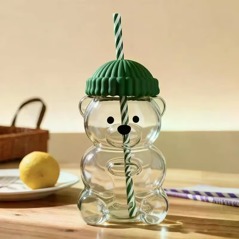 Mug à café en forme d'ours de dessin animé