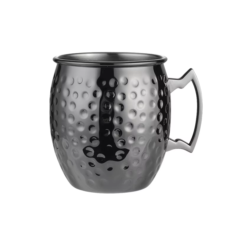 Tasse de mule de moscou en acier