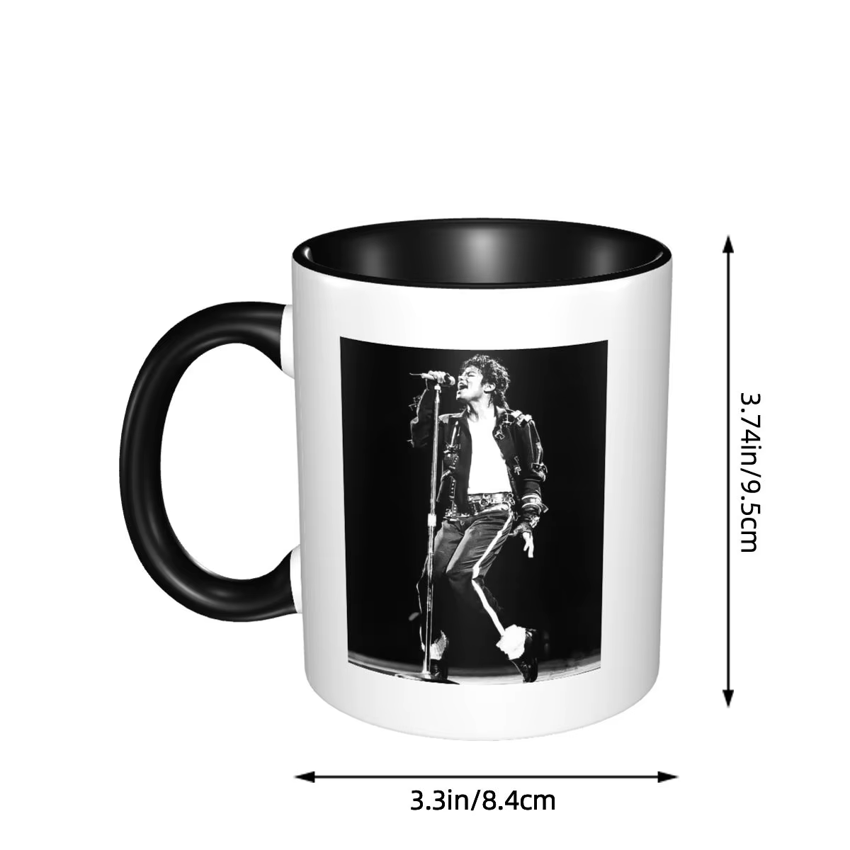 Tasse Michael Jackson, tasses à café en céramique amusantes