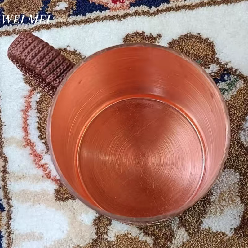 Tasse à café en cuivre pur Vintage aléatoire