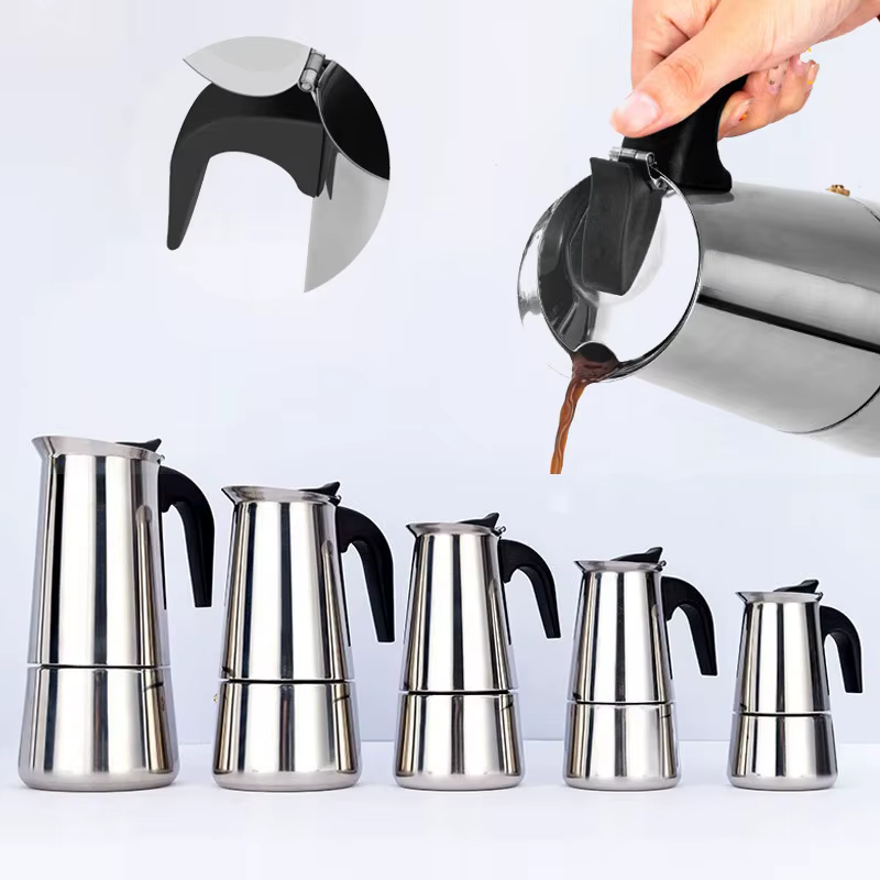 Cafetière à filtre en acier inoxydable pour la cuisine