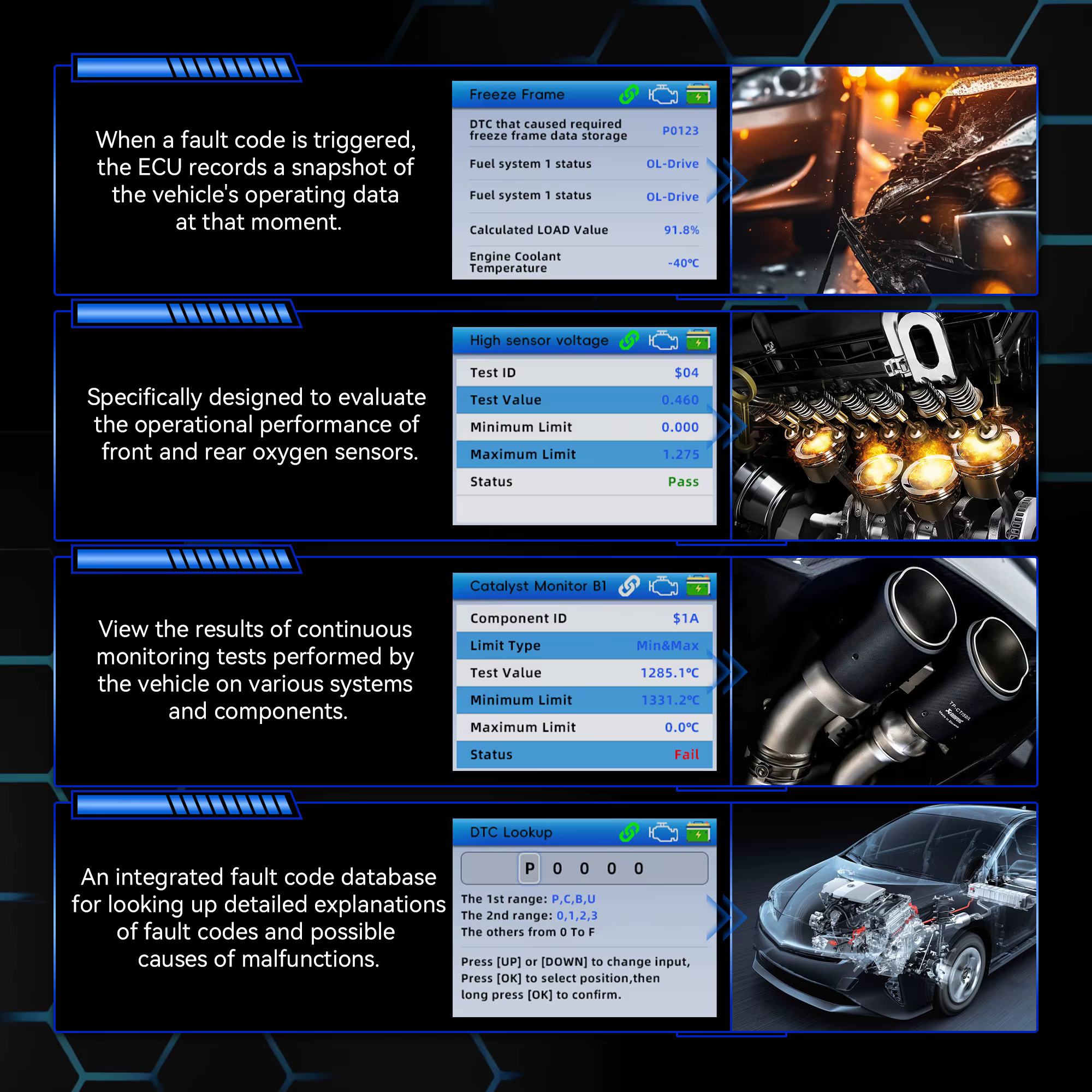 2026 KONNWEI KW330 – Scanner de défauts de voiture, Test de batterie du moteur, Code de défaut, données claires en temps réel, outil d'inspection professionnel OBD, 2026