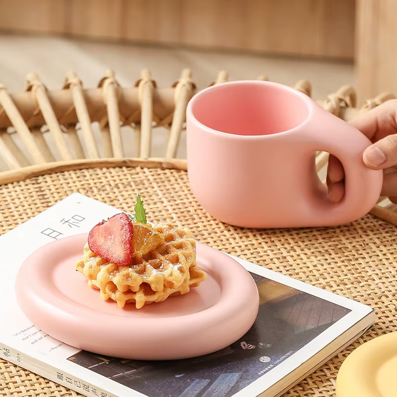 Tasse à café mignonne en céramique personnalisée