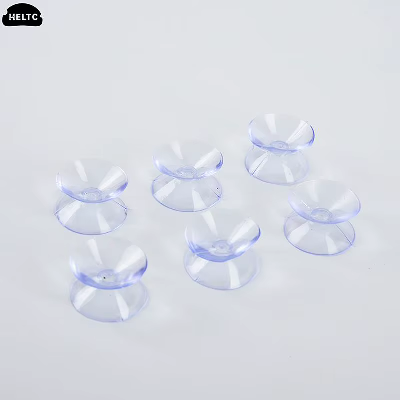 Ventouses Double face en Pvc, 10 pièces/lot, tampons à ventouse pour verre, ventouse en plastique, petite ventouse en plastique sans Trace