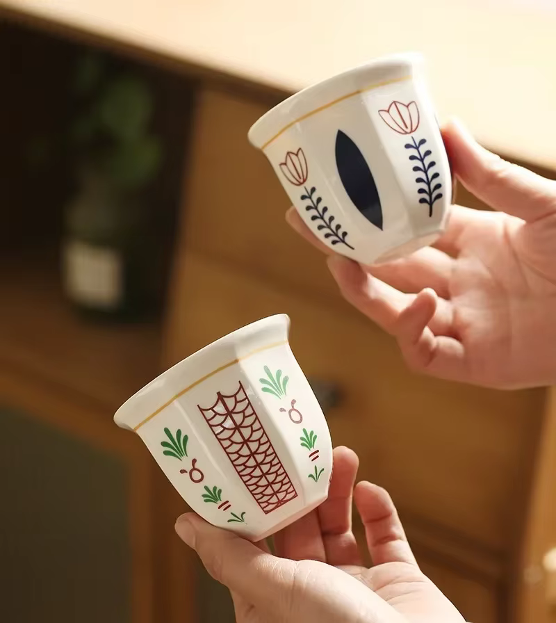 Guirlande de tasse à thé de 180ml
