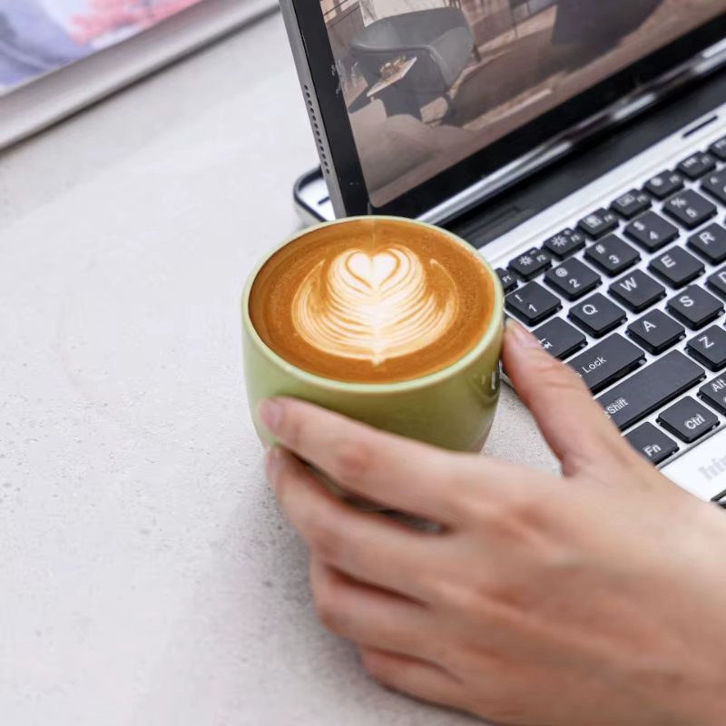 Tasse à café en céramique de Style bohémien