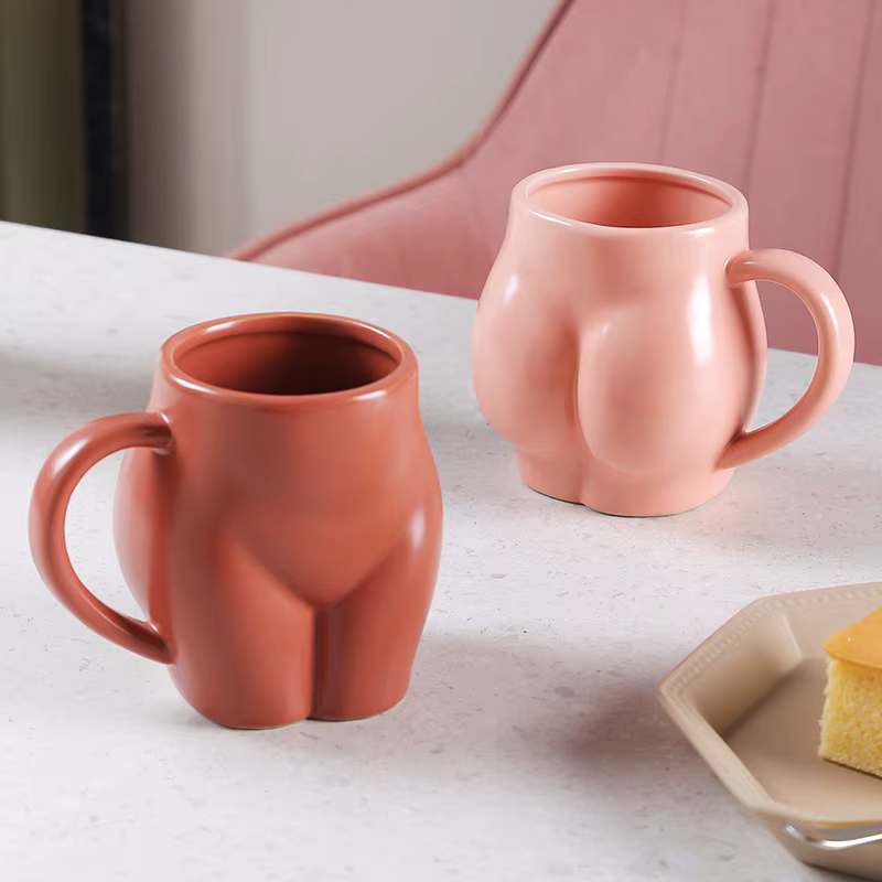 Tasse en céramique créative de 520ml