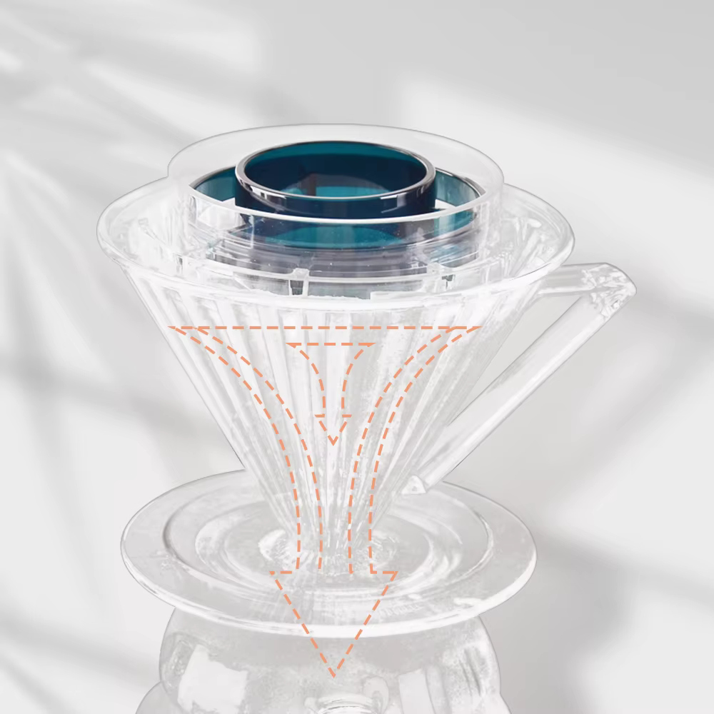CAFEMASY Portable main brassage café filtre goutte
