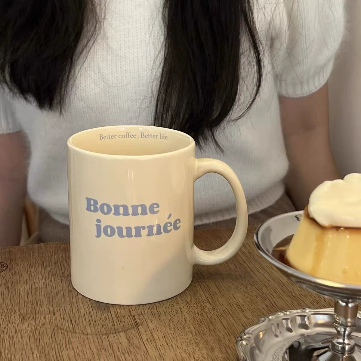 Tasse en céramique de Style français de couple