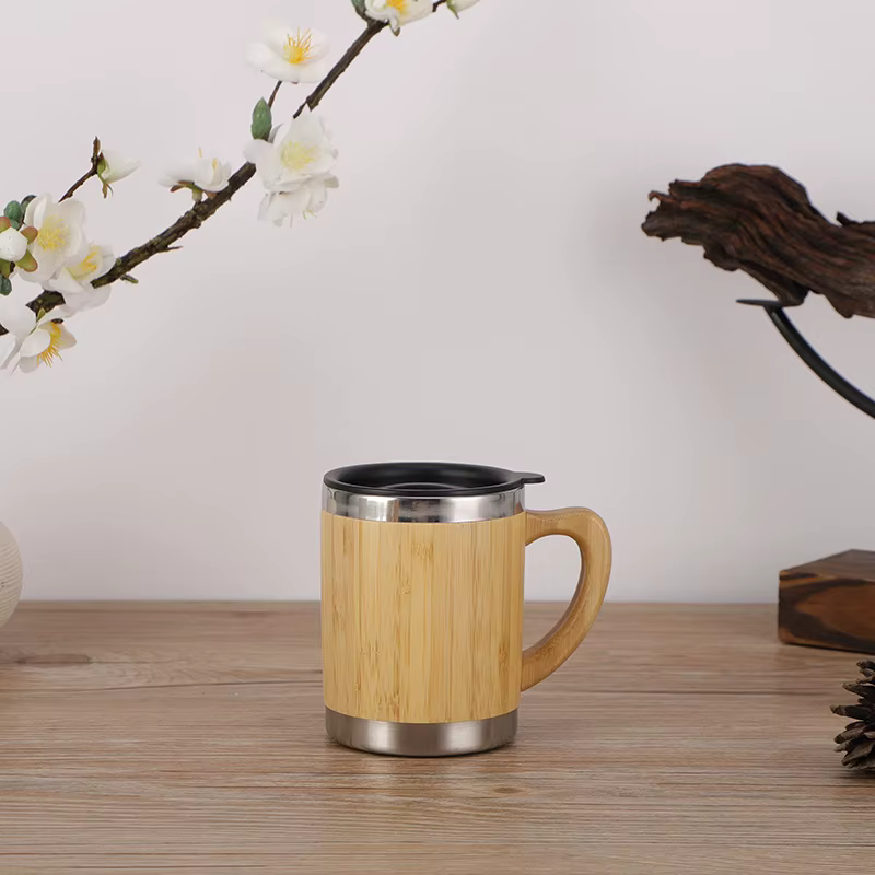 Thermos en bambou personnalisé