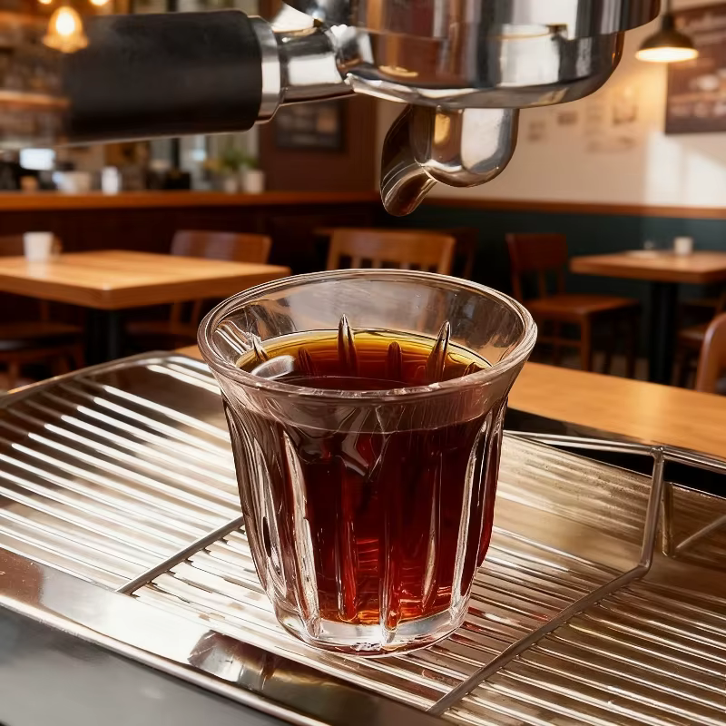 Tasse à café en verre transparent 90/130/160/200ML