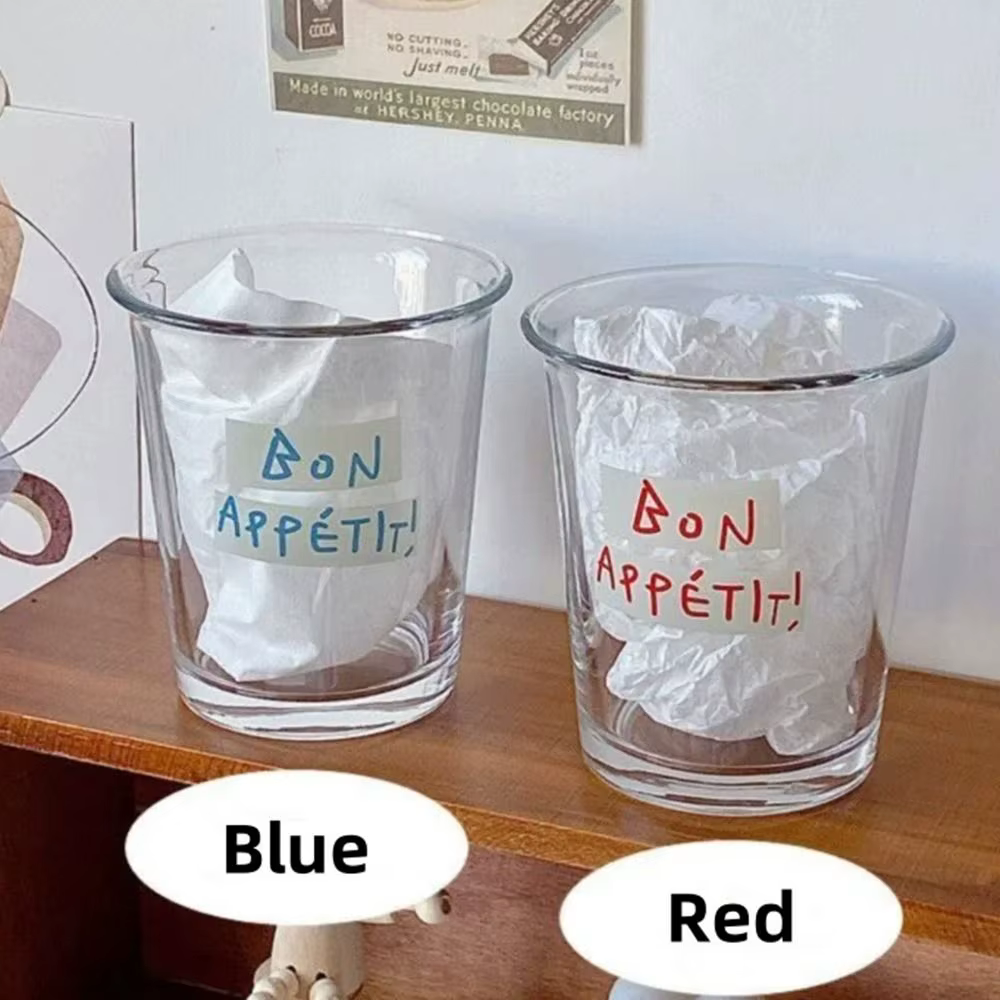 Cadeau tasse en verre Transparent 350ML