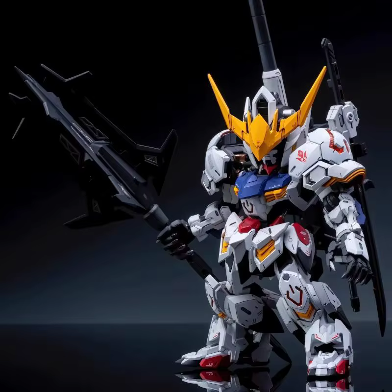 Kit de figurines à assembler Barbatos MGSD avec décalcomanies à l'eau, support de présentation gratuit, décoration de bureau, jouets surprise