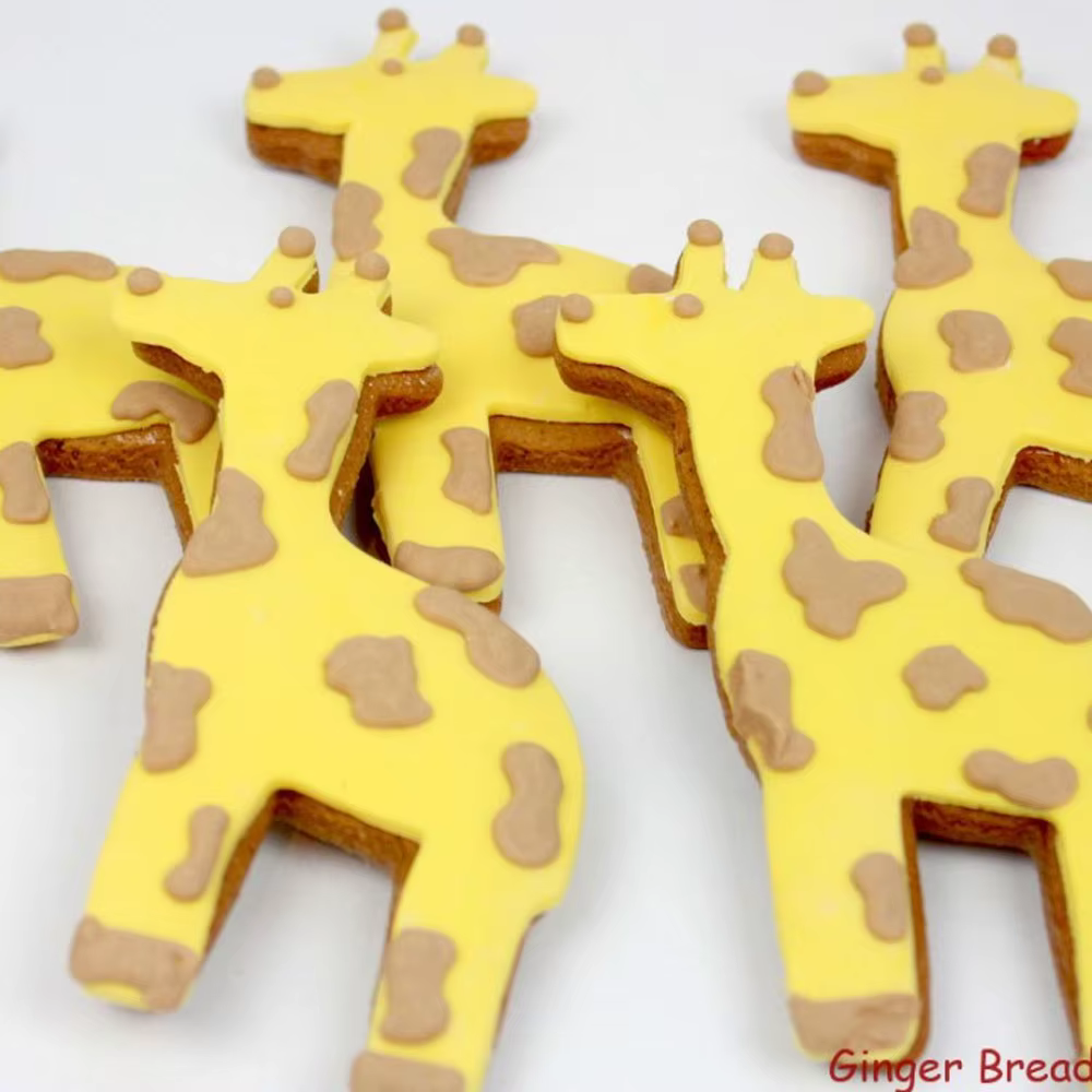 1 pièces pâtisserie forêt Animal paresseux kangourou girafe cochon emporte-pièces en acier inoxydable moule à biscuits Fondant gâteau décor outils