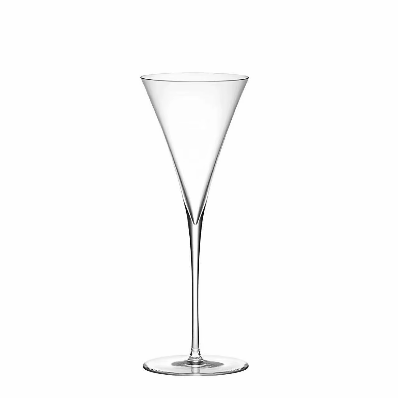 Verre à Martini Kimura fait main, verre à champagne, verre à cocktail