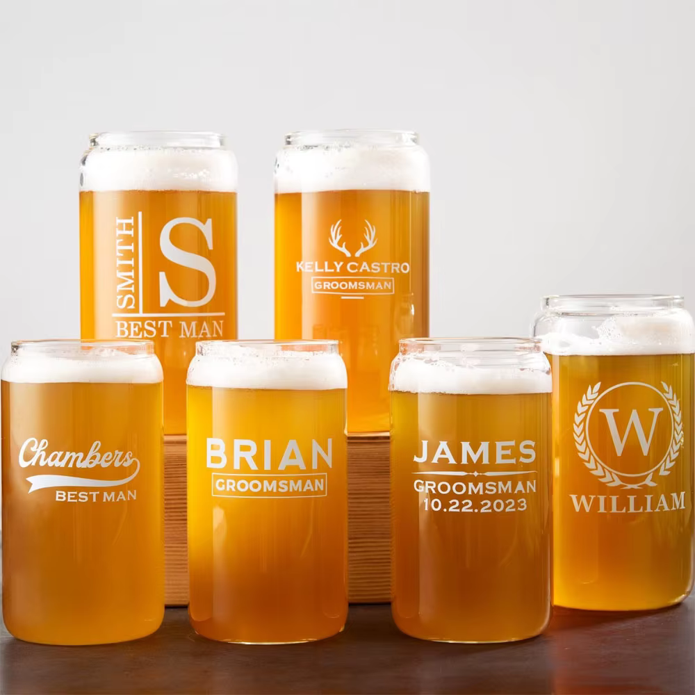 Standard de bière personnalisé pour la fête de mariage