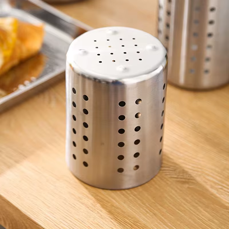 Support de rangement en acier inoxydable pour couverts