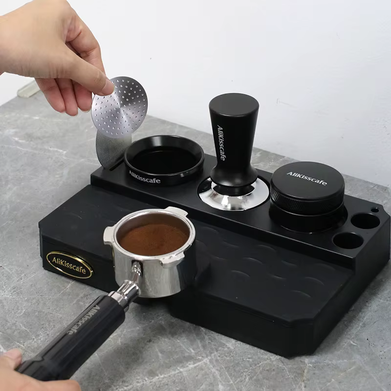 Support universel de tapis de Station de doseur de café pour 51mm 54mm 58mm