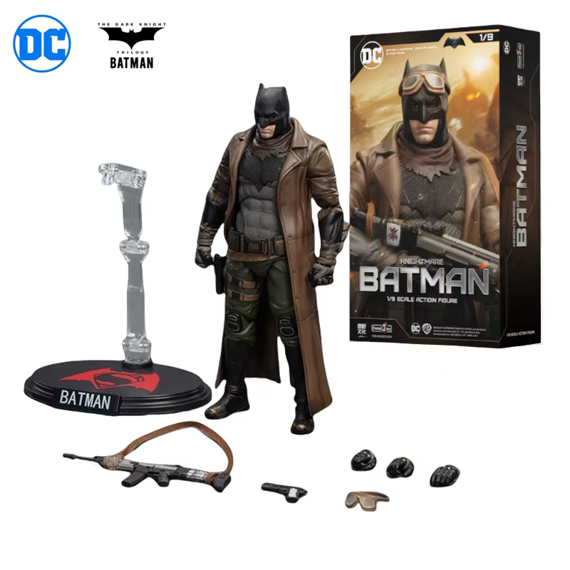 DC Justice League 1/9 Knightmare Batman Figure le Batman tactique Buit blindé Batman figurines d'action modèles recueillir des jouets