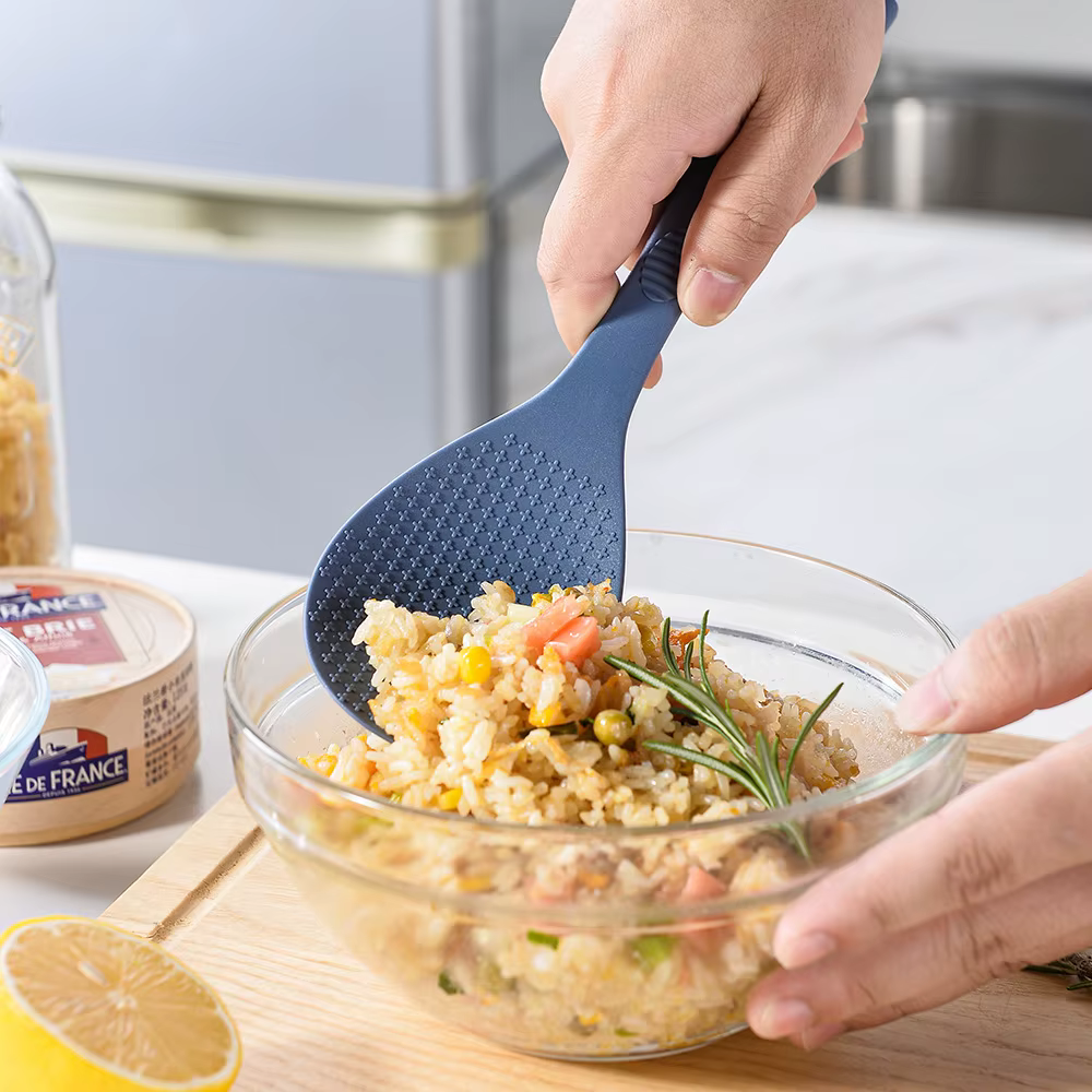 Cuillère à riz en Silicone intégrée