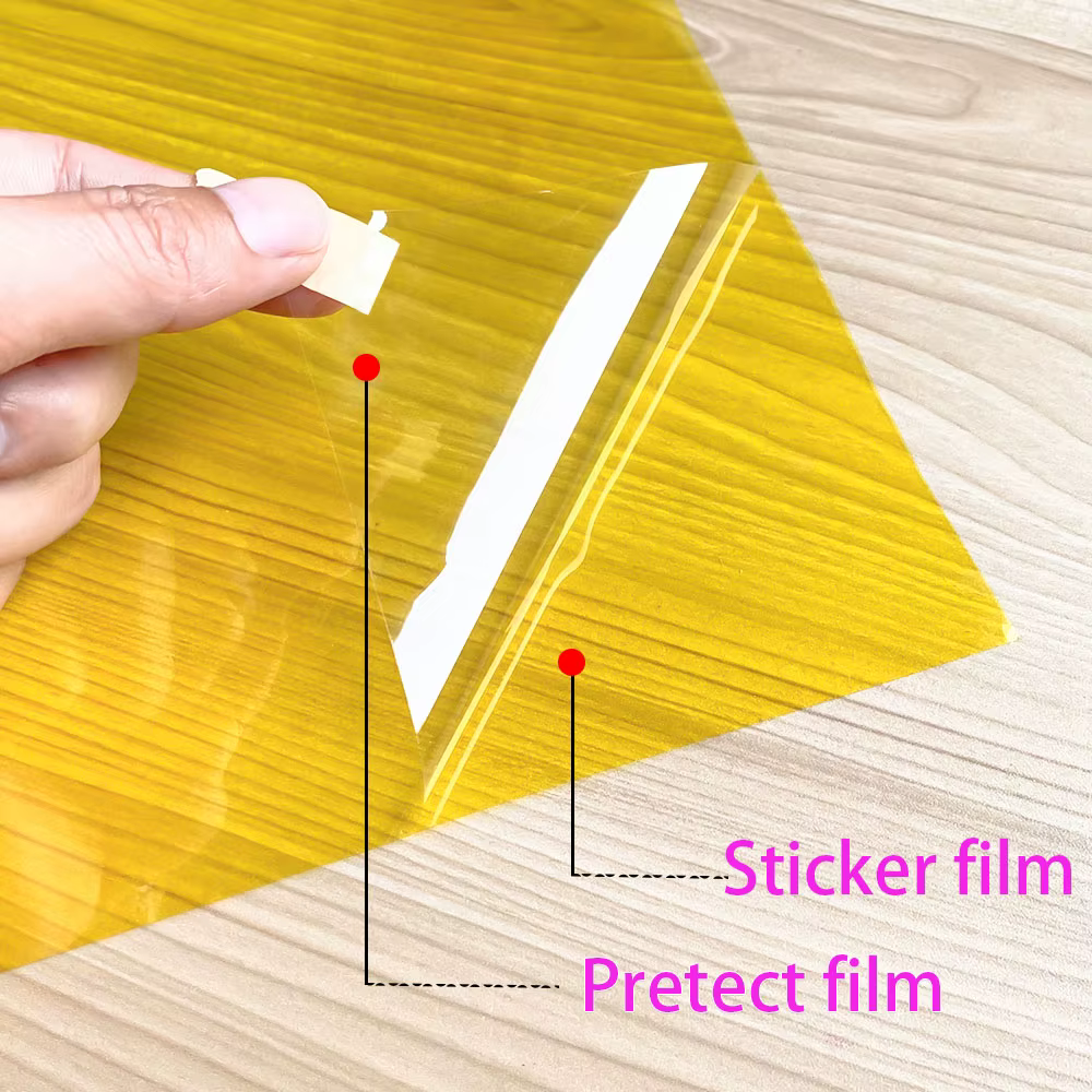 7 pièces Bundle 20 cm x 30 CM Film de fenêtre Transparent couleur teinte solaire auto-adhésif tache verre décor vinyle bricolage